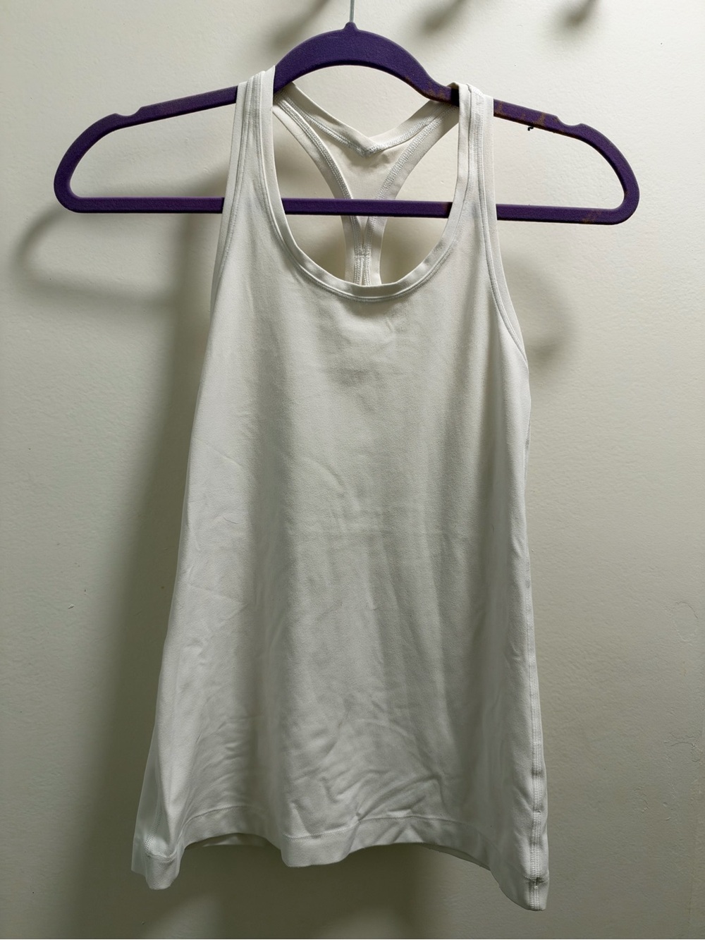 lululemon athletica White Racerback Tank